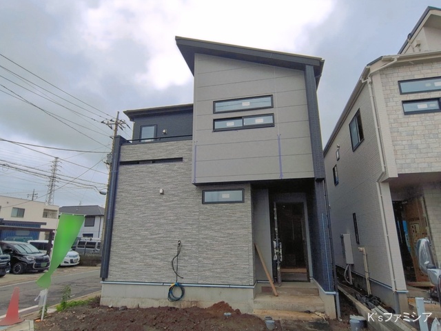 埼玉県北本市中丸７丁目の新築戸建て外構写真 2026年5月21日撮影