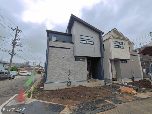 埼玉県北本市中丸７丁目の新築戸建て外構写真 2026年5月21日撮影