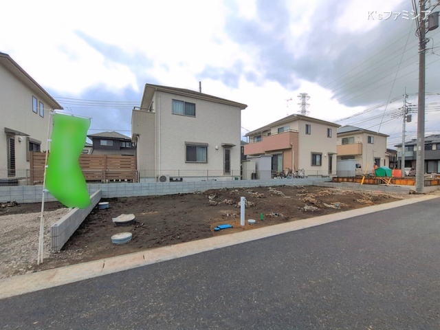 埼玉県北本市中丸7丁目の新築戸建て更地・土地写真 2026年3月30日撮影