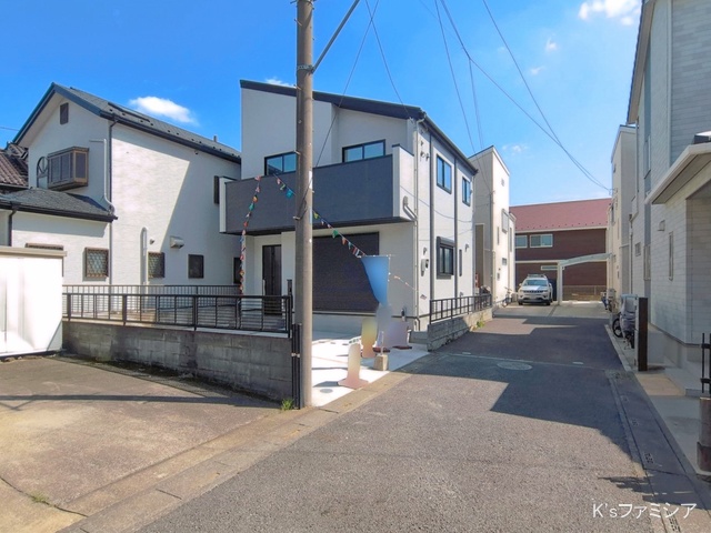 埼玉県さいたま市北区日進町１丁目の新築戸建て完成写真 2026年4月19日撮影