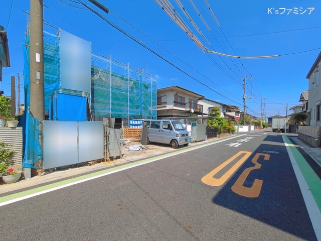 埼玉県さいたま市岩槻区大字黒谷の新築戸建てシート写真 2026年5月14日撮影