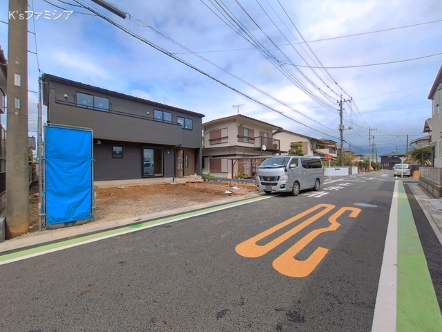 埼玉県さいたま市岩槻区大字黒谷の新築戸建て外構写真 2026年6月7日撮影