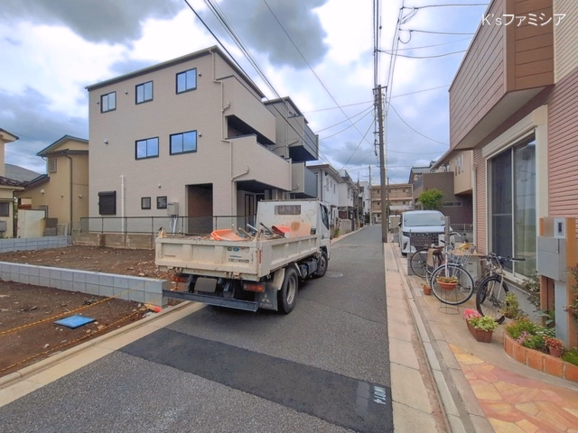 埼玉県さいたま市北区植竹町1丁目の新築戸建て外構写真 2026年6月3日撮影