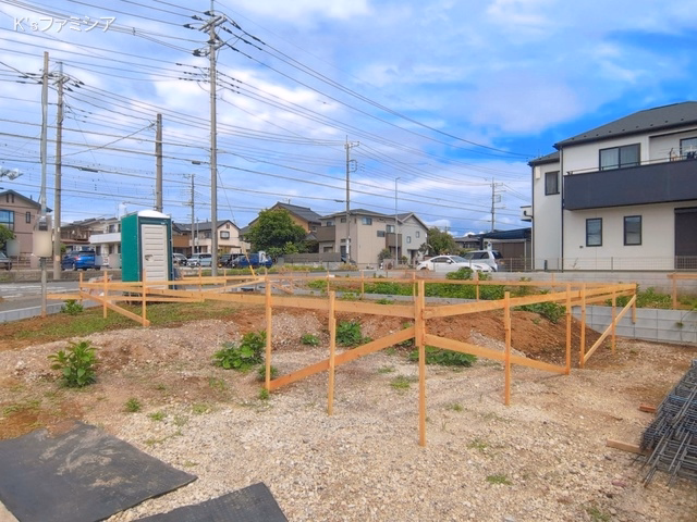 埼玉県桶川市上日出谷南１丁目の新築戸建て基礎写真 2026年6月5日撮影