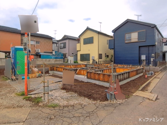 埼玉県さいたま市緑区大字大門の新築戸建て基礎写真 2026年6月9日撮影