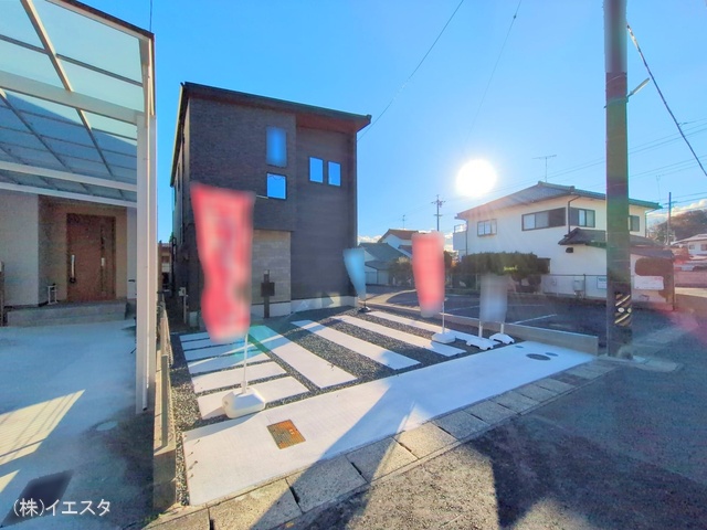 愛知県尾張旭市新居町今池下の新築戸建て完成写真 2024年12月23日撮影