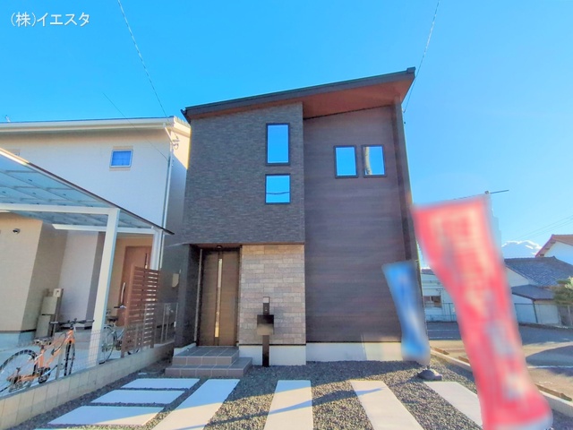 愛知県尾張旭市新居町今池下の新築戸建て完成写真 2024年12月23日撮影