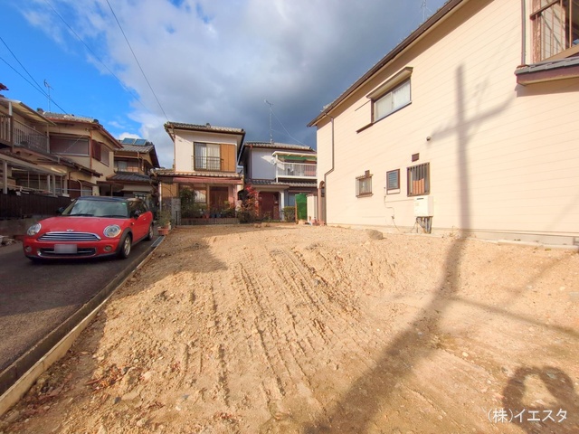 愛知県春日井市高蔵寺町7丁目の新築戸建て更地・土地写真 2025年1月14日撮影