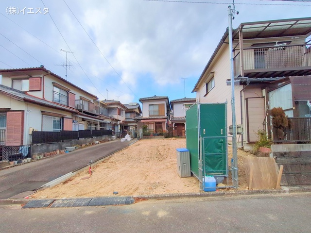 愛知県春日井市高蔵寺町７丁目の新築戸建て更地・土地写真 2025年2月5日撮影