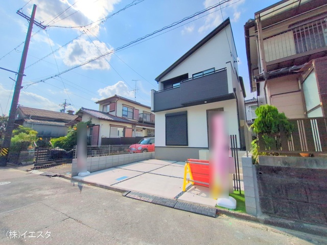 愛知県春日井市高蔵寺町7丁目の新築戸建て完成写真 2025年8月4日撮影