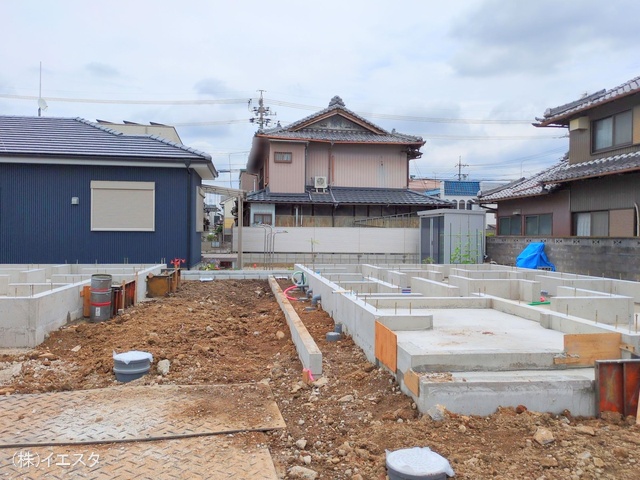 愛知県春日井市味美白山町１丁目の新築戸建て基礎写真 2025年5月21日撮影