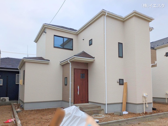 愛知県春日井市味美白山町１丁目の新築戸建て外構写真 2025年7月16日撮影