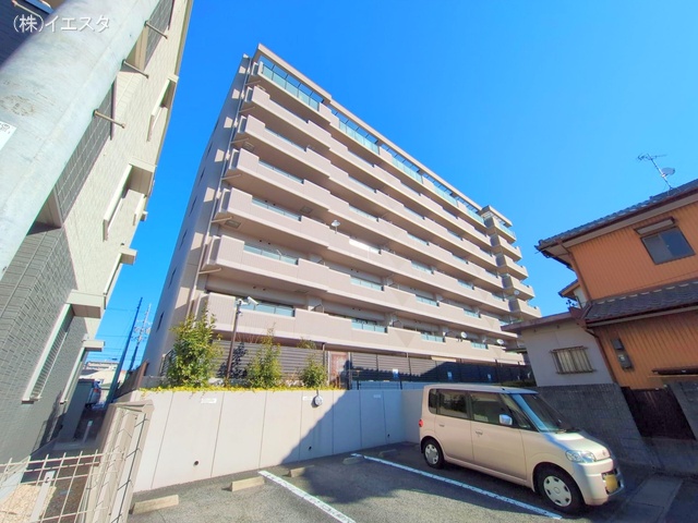 愛知県尾張旭市印場元町4丁目のマンション『グラン・コート印場駅前通り』外観写真 2025年2月24日撮影