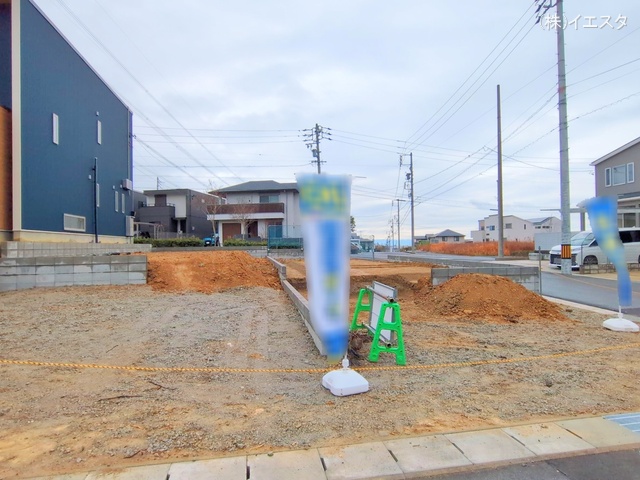 愛知県名古屋市守山区大字上志段味字東谷の新築戸建て更地・土地写真 2025年3月2日撮影