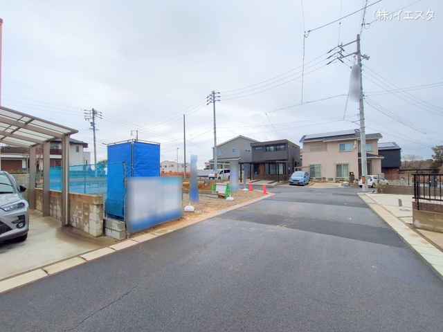 愛知県名古屋市守山区大字上志段味字東谷の新築戸建て更地・土地写真 2025年3月2日撮影