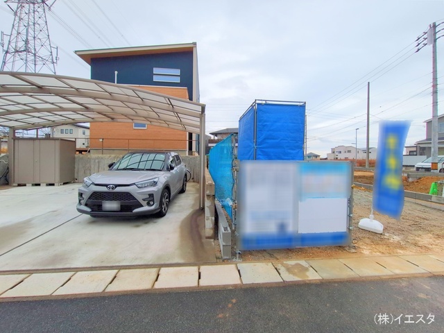 愛知県名古屋市守山区大字上志段味字東谷の新築戸建て更地・土地写真 2025年3月2日撮影