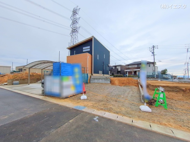 愛知県名古屋市守山区大字上志段味字東谷の新築戸建て更地・土地写真 2025年3月2日撮影