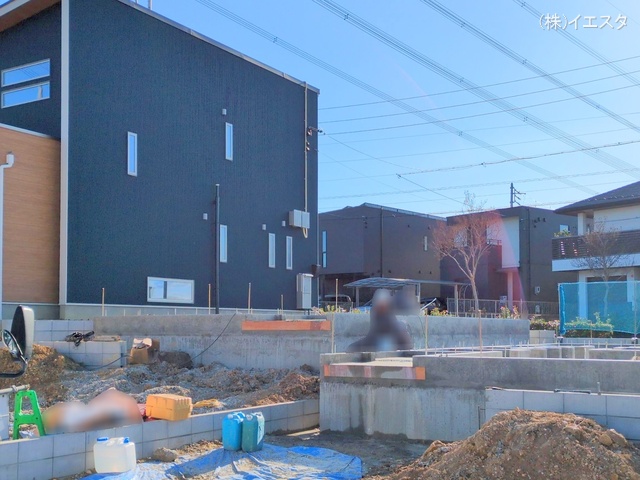 愛知県名古屋市守山区大字上志段味字東谷の新築戸建て基礎写真 2025年3月16日撮影
