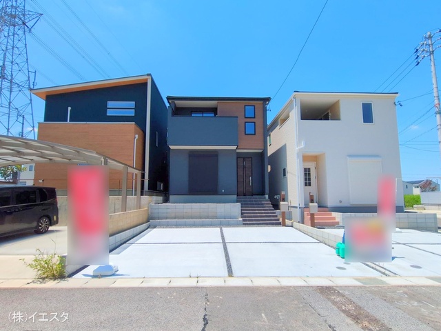 愛知県名古屋市守山区大字上志段味字東谷の新築戸建て完成写真 2025年7月23日撮影