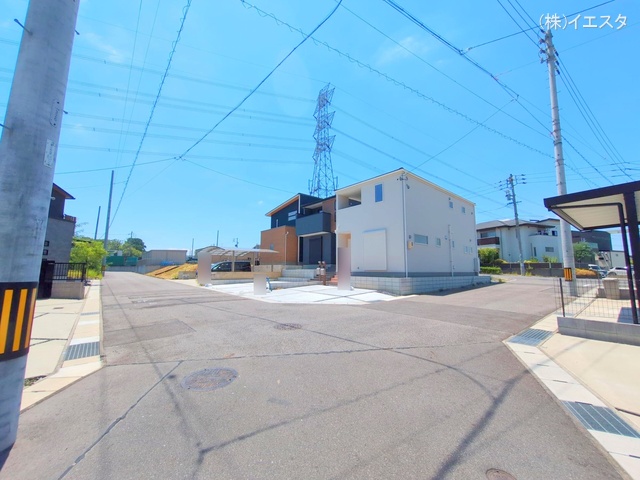 愛知県名古屋市守山区大字上志段味字東谷の新築戸建て完成写真 2025年7月23日撮影