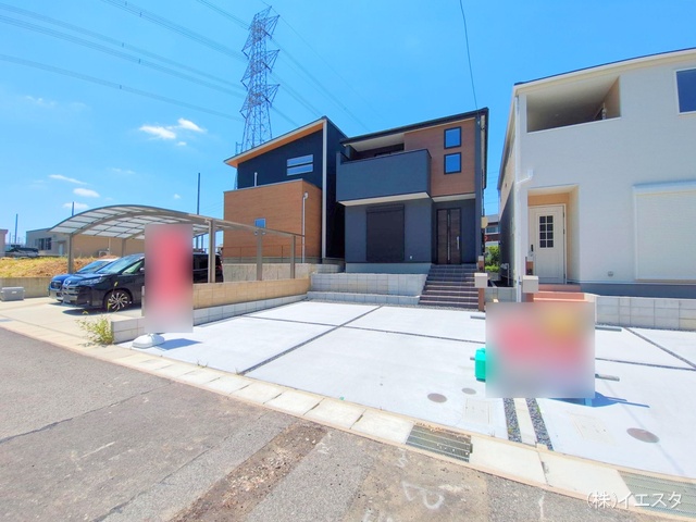 愛知県名古屋市守山区大字上志段味字東谷の新築戸建て完成写真 2025年7月23日撮影
