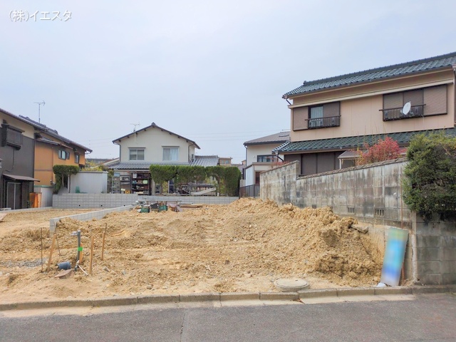 愛知県春日井市岩成台９丁目の新築戸建て更地・土地写真 2025年4月9日撮影