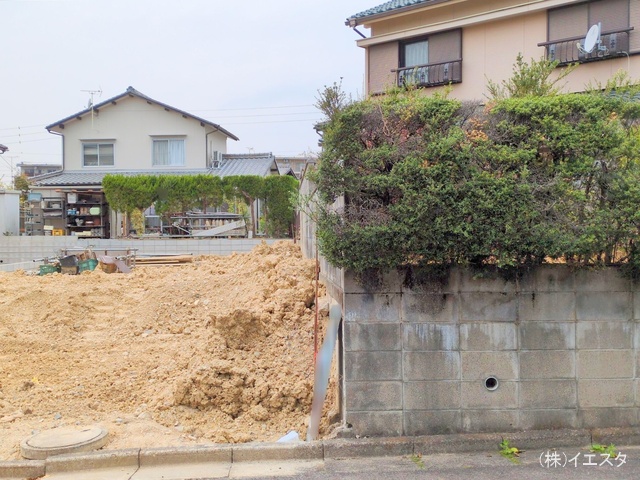 愛知県春日井市岩成台９丁目の新築戸建て更地・土地写真 2025年4月9日撮影