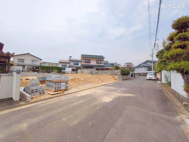 愛知県春日井市岩成台９丁目の新築戸建て更地・土地写真 2025年4月9日撮影