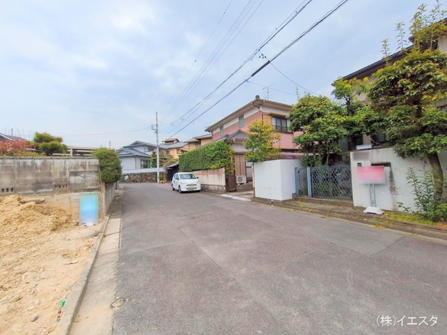愛知県春日井市岩成台９丁目の新築戸建て更地・土地写真 2025年4月9日撮影