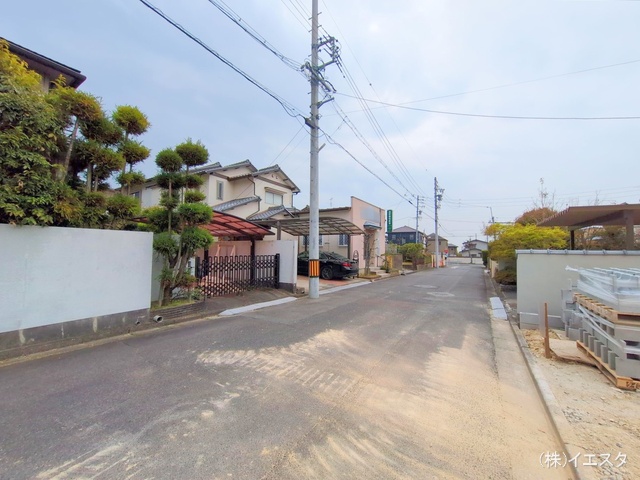 愛知県春日井市岩成台９丁目の新築戸建て更地・土地写真 2025年4月9日撮影