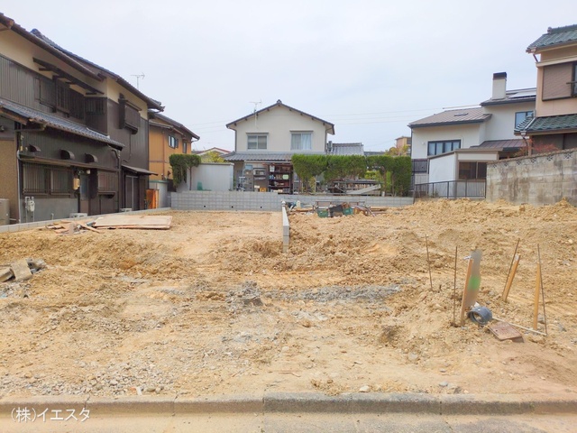 愛知県春日井市岩成台９丁目の新築戸建て更地・土地写真 2025年4月9日撮影