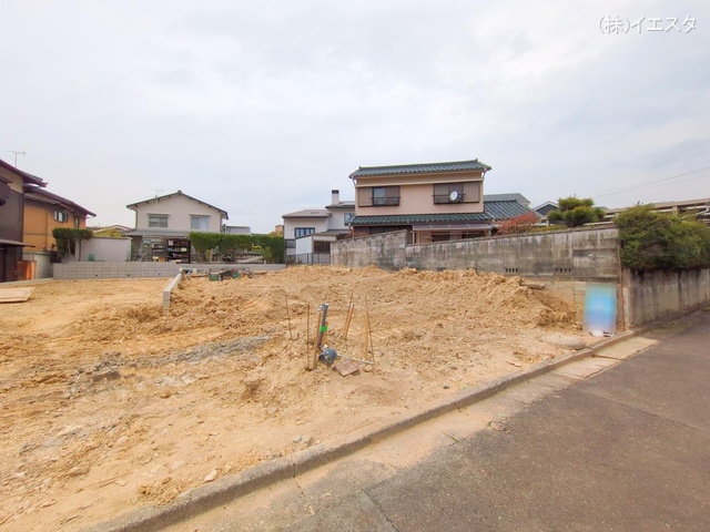 愛知県春日井市岩成台９丁目の新築戸建て更地・土地写真 2025年4月9日撮影