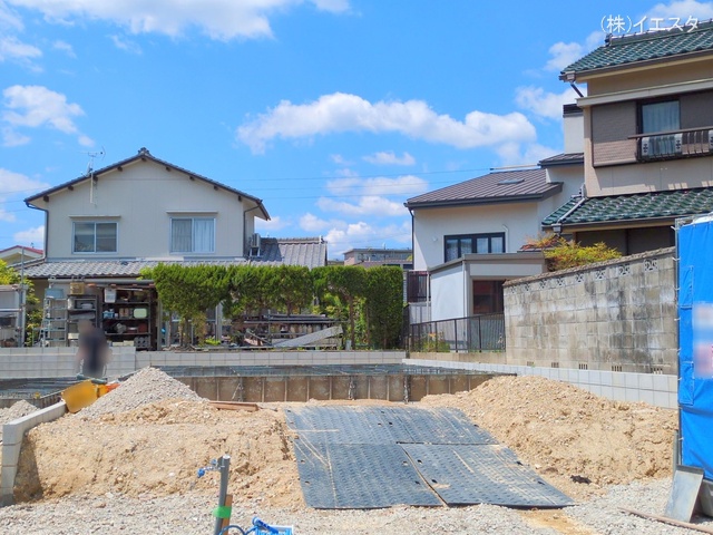愛知県春日井市岩成台９丁目の新築戸建て基礎写真 2025年5月7日撮影
