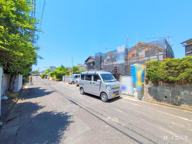 愛知県春日井市岩成台９丁目の新築戸建てシート写真 2025年6月4日撮影