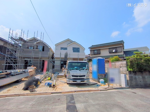 愛知県春日井市岩成台９丁目の新築戸建て外構写真 2025年7月3日撮影