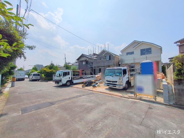 愛知県春日井市岩成台９丁目の新築戸建て外構写真 2025年7月3日撮影