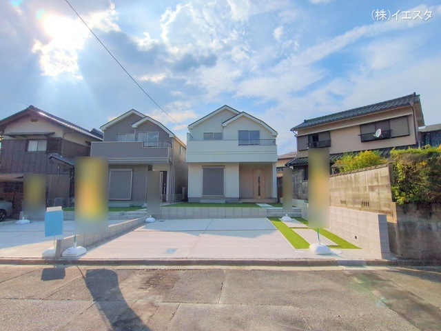 愛知県春日井市岩成台９丁目の新築戸建て完成写真 2025年8月4日撮影