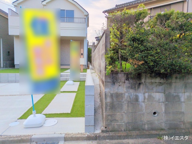 愛知県春日井市岩成台９丁目の新築戸建て完成写真 2025年8月4日撮影
