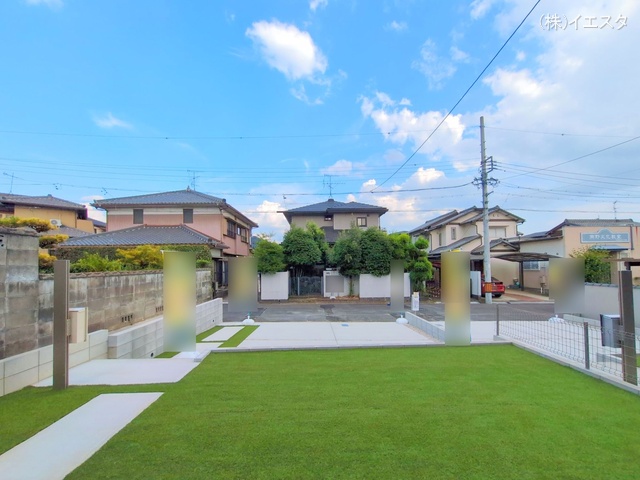 愛知県春日井市岩成台９丁目の新築戸建て完成写真 2025年8月4日撮影