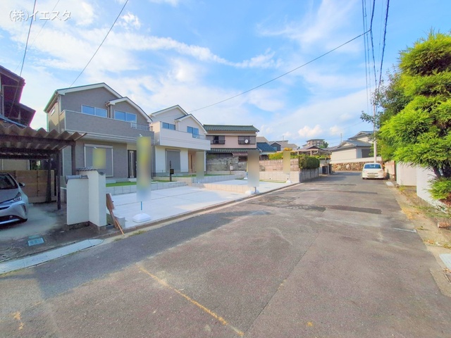 愛知県春日井市岩成台９丁目の新築戸建て完成写真 2025年8月4日撮影