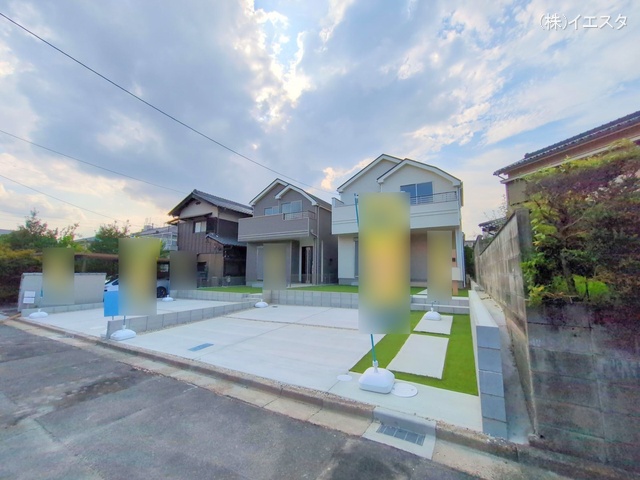 愛知県春日井市岩成台９丁目の新築戸建て完成写真 2025年8月4日撮影