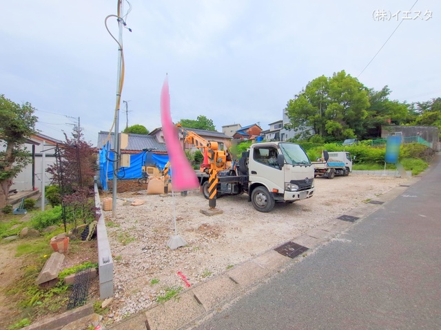 愛知県瀬戸市秋葉町の新築戸建て更地・土地写真 2025年5月26日撮影