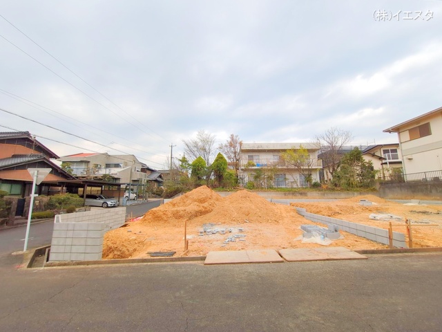 愛知県春日井市石尾台４丁目の新築戸建て更地・土地写真 2025年4月9日撮影