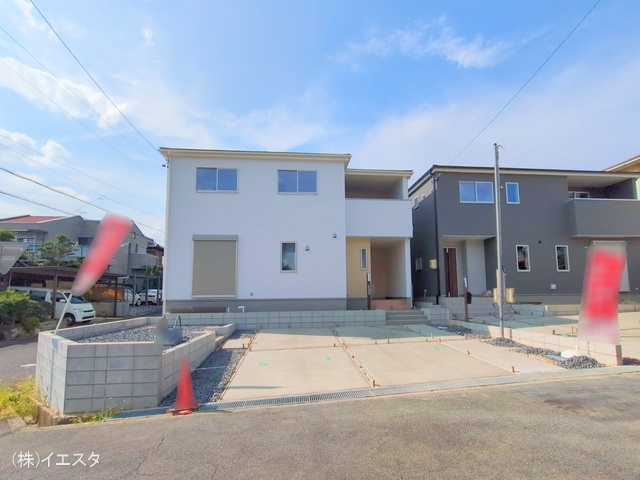 愛知県春日井市石尾台４丁目の新築戸建て外構写真 2025年8月4日撮影