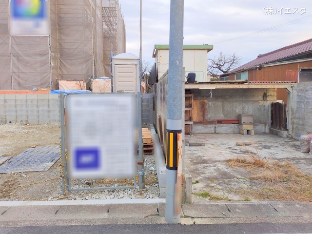 愛知県名古屋市守山区大森北1丁目の新築戸建てシート写真 2025年12月7日撮影