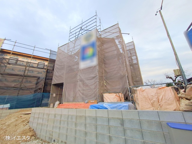 愛知県名古屋市守山区大森北1丁目の新築戸建てシート写真 2025年12月7日撮影