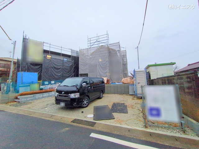 愛知県名古屋市守山区大森北1丁目の新築戸建てシート写真 2025年12月24日撮影