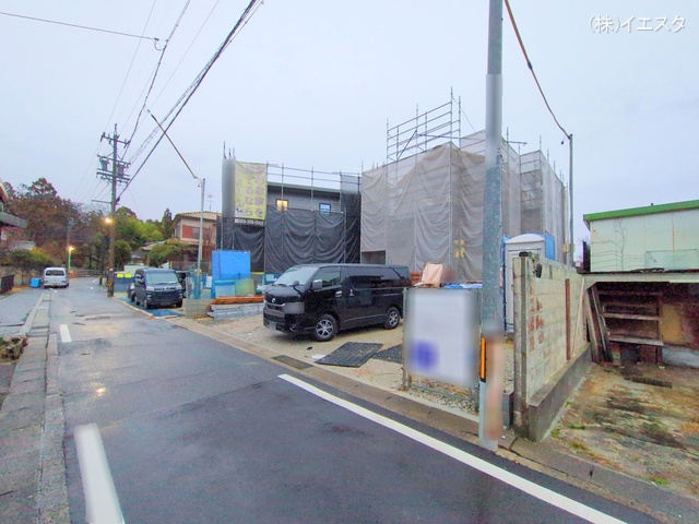 愛知県名古屋市守山区大森北1丁目の新築戸建てシート写真 2025年12月24日撮影