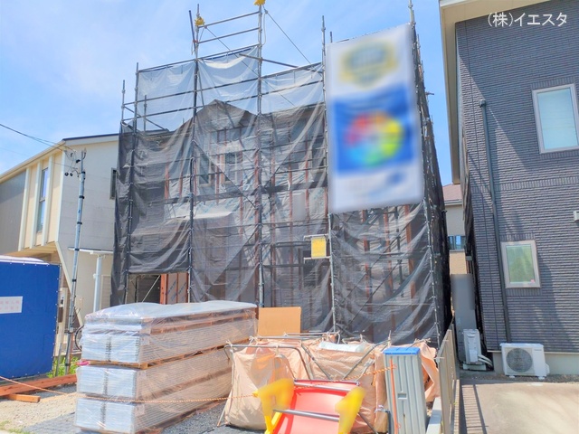 愛知県春日井市松河戸町６丁目の新築戸建てシート写真 2025年6月18日撮影