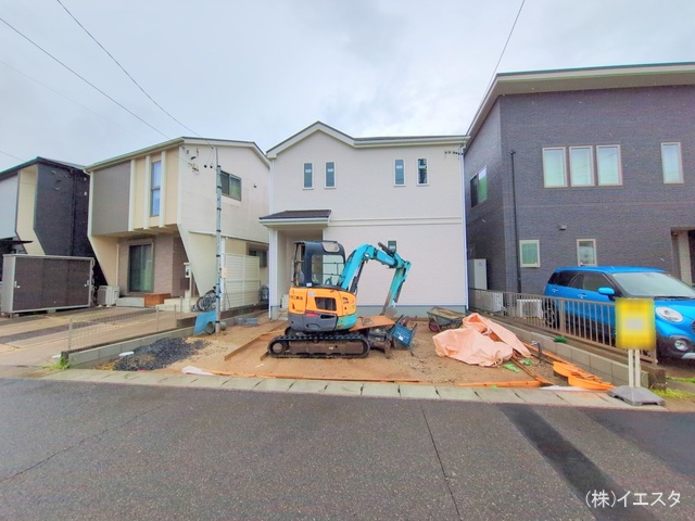 愛知県春日井市松河戸町６丁目の新築戸建て外構写真 2025年7月16日撮影